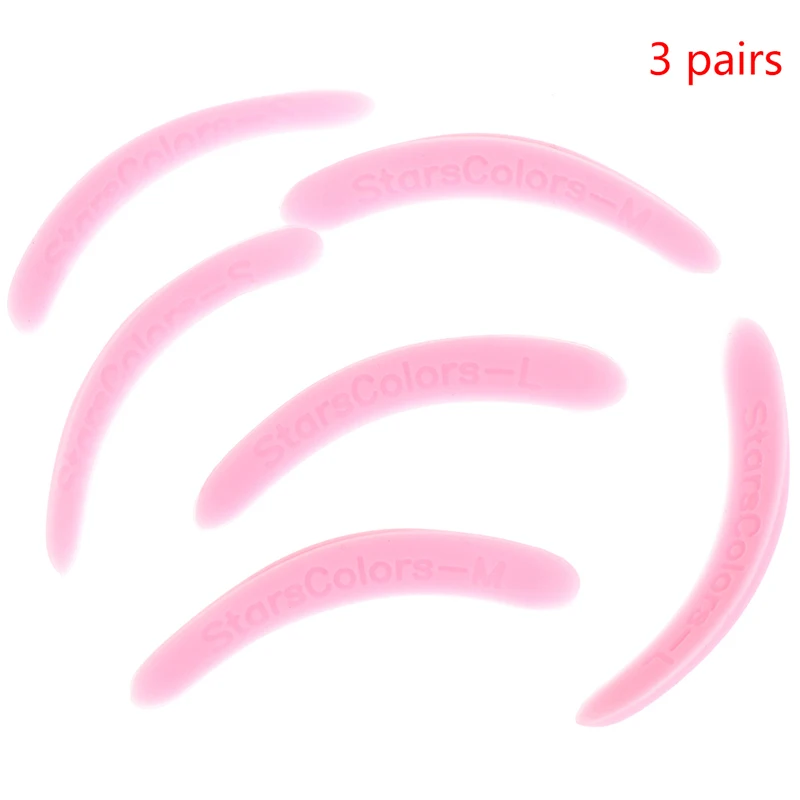 3 пары силиконовая ресница Перманентная завивка для завивки подтягивание корней