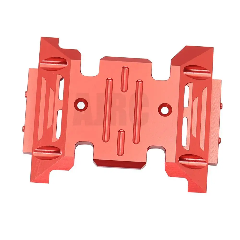 for 1/10 simulation model car axial scx10 iii AX103007/AXI03003/AXI03006metal chassis CNC aluminum alloy gearbox base enlarge