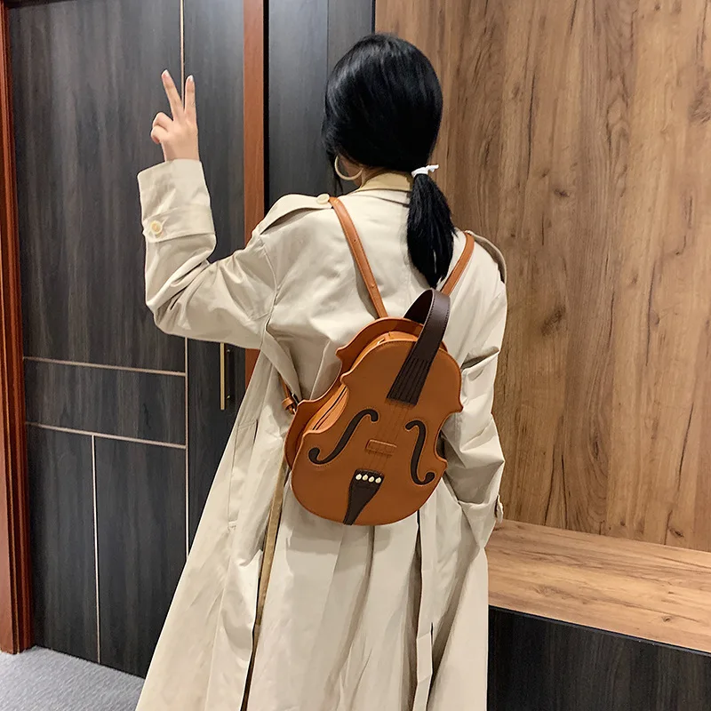 Vintage Violin Shoulder Bag for Women Crossbody Bags Fashion Messenger Bag Female Bag Ladies Hand Bags Bolsa Feminina Backpack