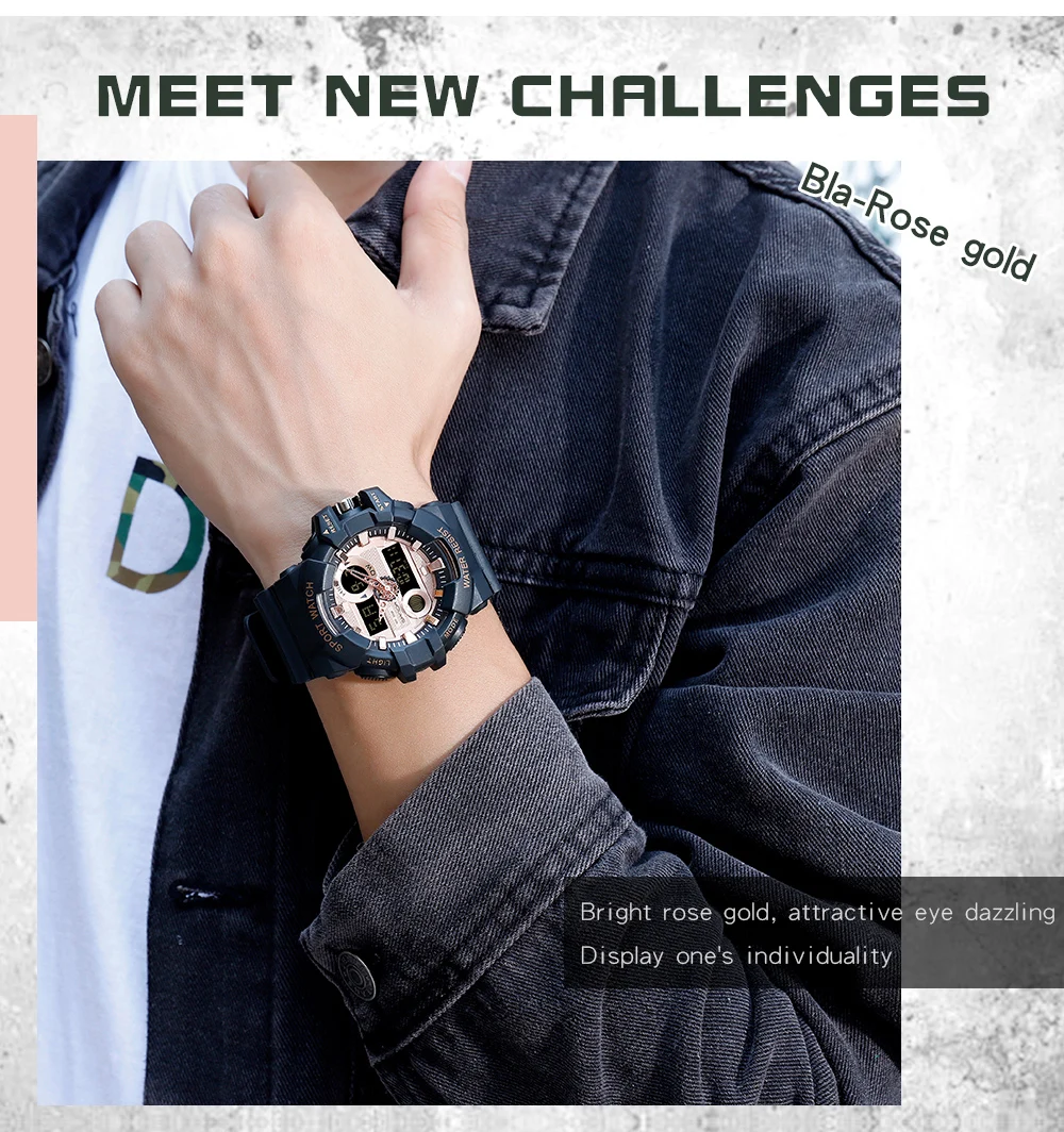 Dropshipping Wrist Reloj New Fashion Sports Waterproof Men Military Erkek Kol Saati 's Hombre Digital G Shock Watches | Наручные часы