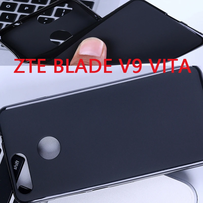 Противоударная Матовая Мягкая резиновая задняя крышка для Funda ZTE Blade V9 Vita 5 45