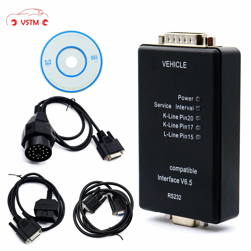 

Auto Carsoft 6.5 For BMW ECU Programmer/MCU OBD2 Car Diagnostic Tool for BMW E30/E36/E46/E34/E39/E53/E32 with RS232 PC Interface