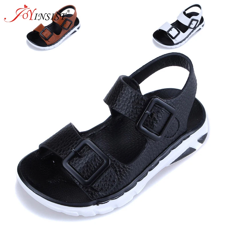 Сандалии детские из дышащего сетчатого материала Летние кожаные пляжные