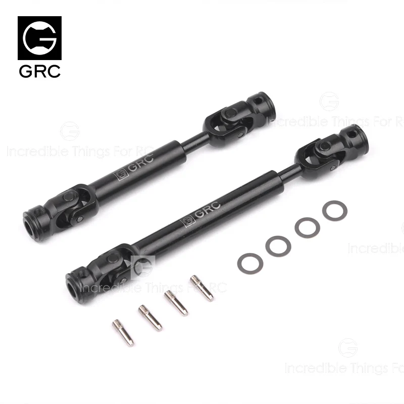 GRC Black Metal Steel Universal Drivershaft CVD shaft for TRX TRX-4 SCX10 RC PARTS | Игрушки и хобби