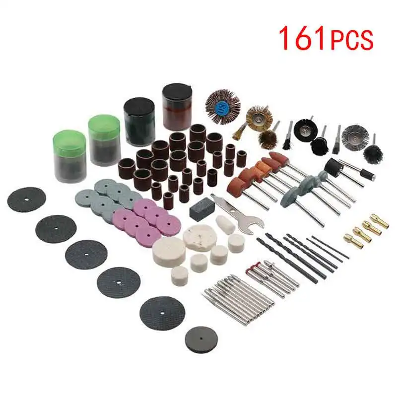 161 шт. Набор насадок для дрели шлифовки и полировки | Инструменты