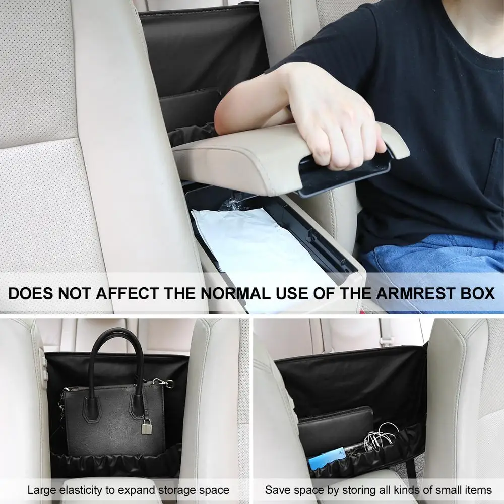 Кожаное автомобильное сиденье между органайзером держатель для стайлинга