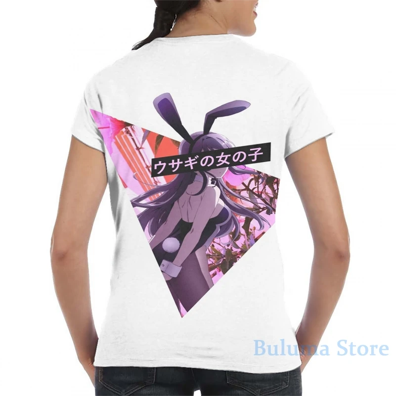 Футболка с коротким рукавом для мужчин и женщин модная рубашка принтом кролика