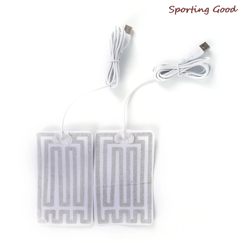 5V USB углеродного волокна Электрогрелка грелка для рук нагревательная пленка