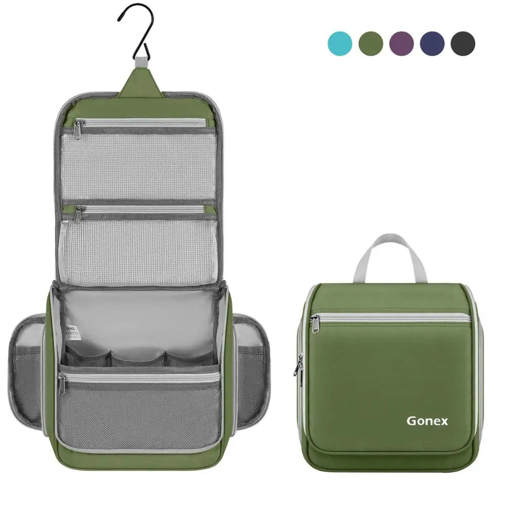 Подвесная сумка для туалетных принадлежностей Gonex водонепроницаемый дорожный