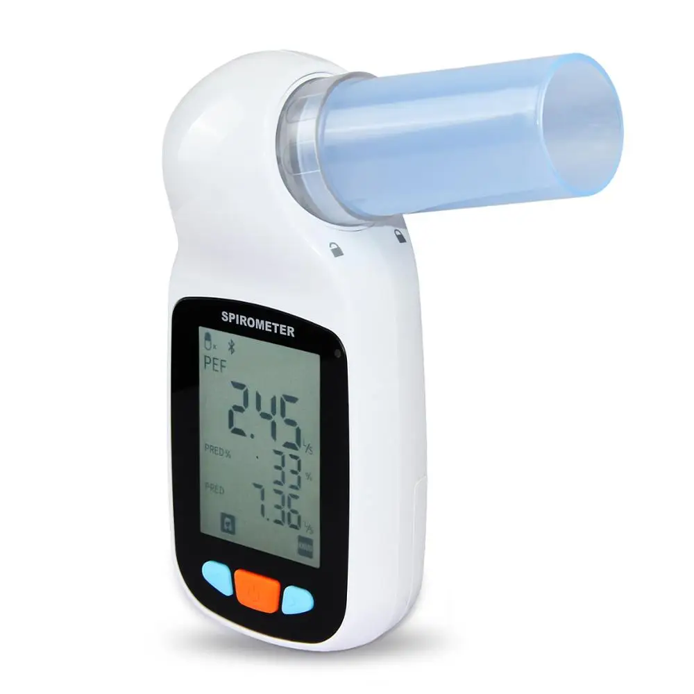 Мундштук CONTEC SP70B цифровой устройство для измерения объема легких Спирометр с