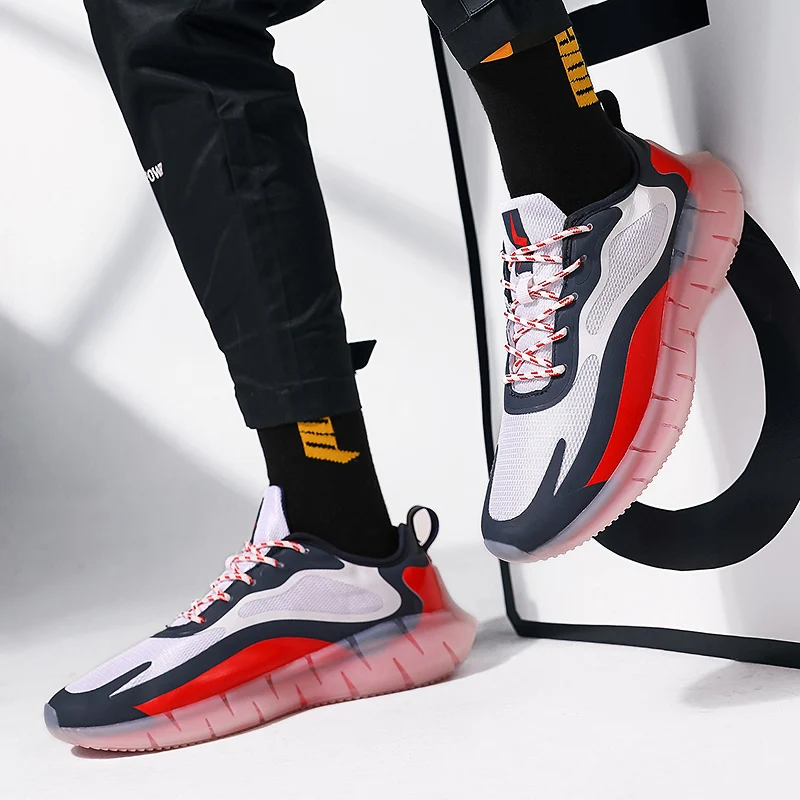 

High Quality Luxury Men Sports Shoes Comfortable Outdoor Non-slip Men Running Shoes Hot Sale Trend Men Shoes Brand Man Sneakers