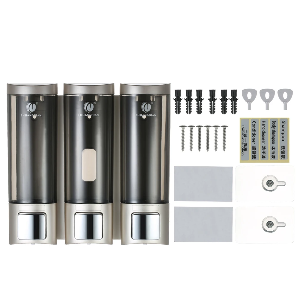 Двухсторонняя пенопластовая лента ручные диспенсеры для мыла Настенные жидкого