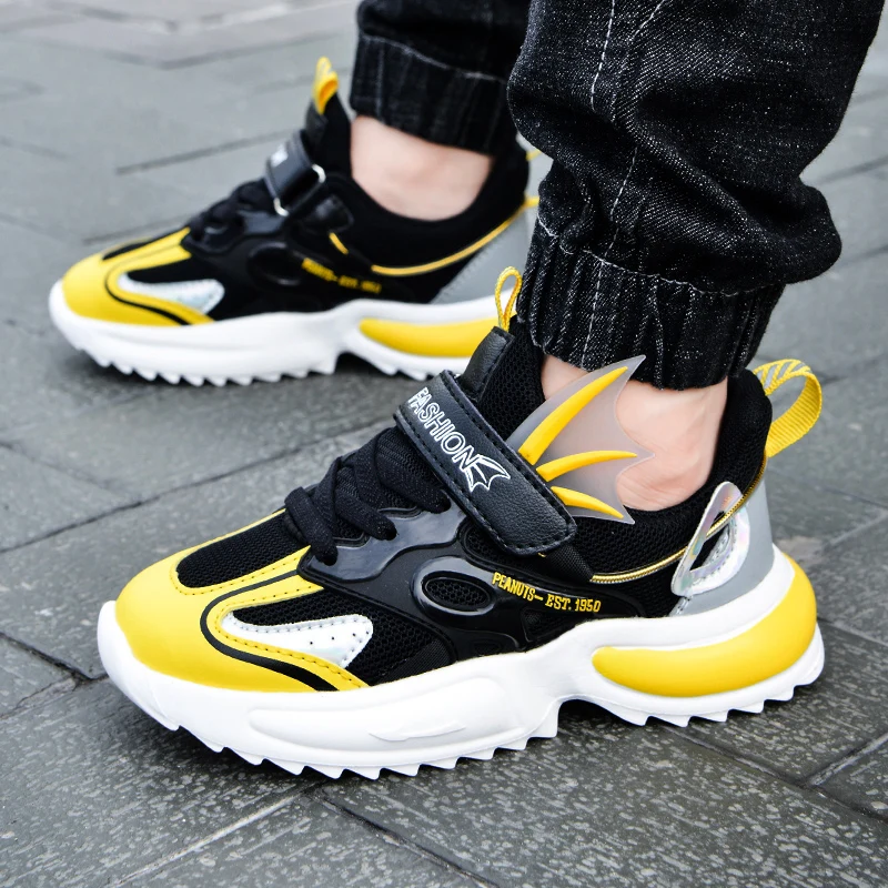 Brand New Kids Sneakers Outdoor Running Shoes Children Shoes Boys Breathable Sneakers Girls Tenis Infantil School Sport Shoes