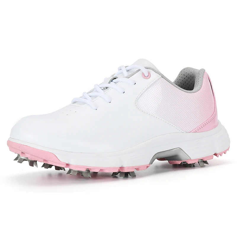 New Waterproof Golf Shoes Women Outdoor Spikes Golf Sneakers Ladies Big Size 35-41 Sport Golfing Shoes Women Athletic Sneakes