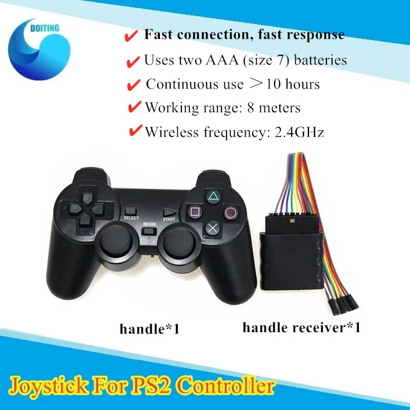 Бесплатная доставка PS2 беспроводной контроллер трансивер плата управления RC 51