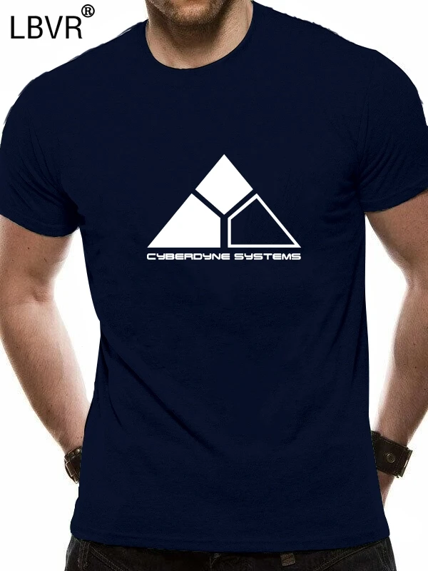 Рубашка Terminator Cyberdyne Systems Skynet Control System Front Double Side 2020 Новая модная мужская крутая