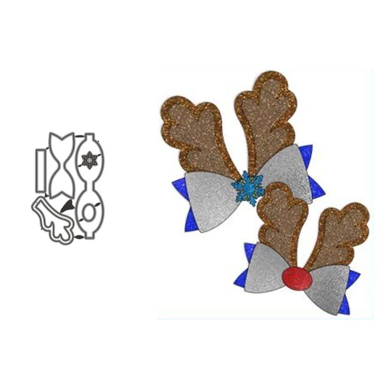 

Metal Cutting Dies Bow Template For DIY Scrapbooking Embossing Paper Cards Album Making Decorative Craft Dies Cut