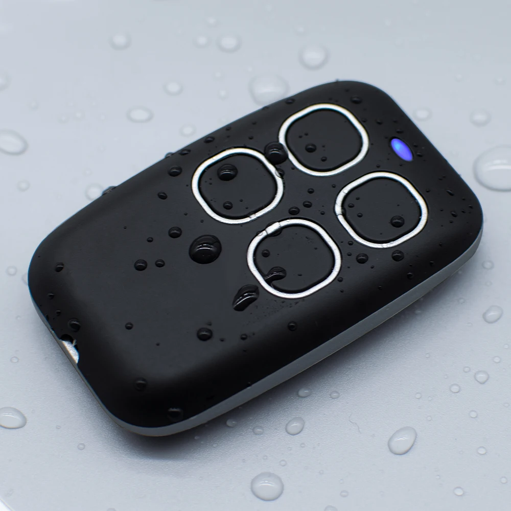 

Multi frequency Garage Remote Control Duplicator IPX5 Clone Fixed&Rolling Code 287-868 433 MHz Gate Door Opener Keychain Barrier