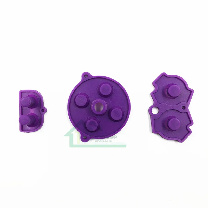30 set for Gameboy Advance Conductive Rubber Pad Buttons A-B D-pad replacement GBA Silicone pad Gamepad Repair | Электроника