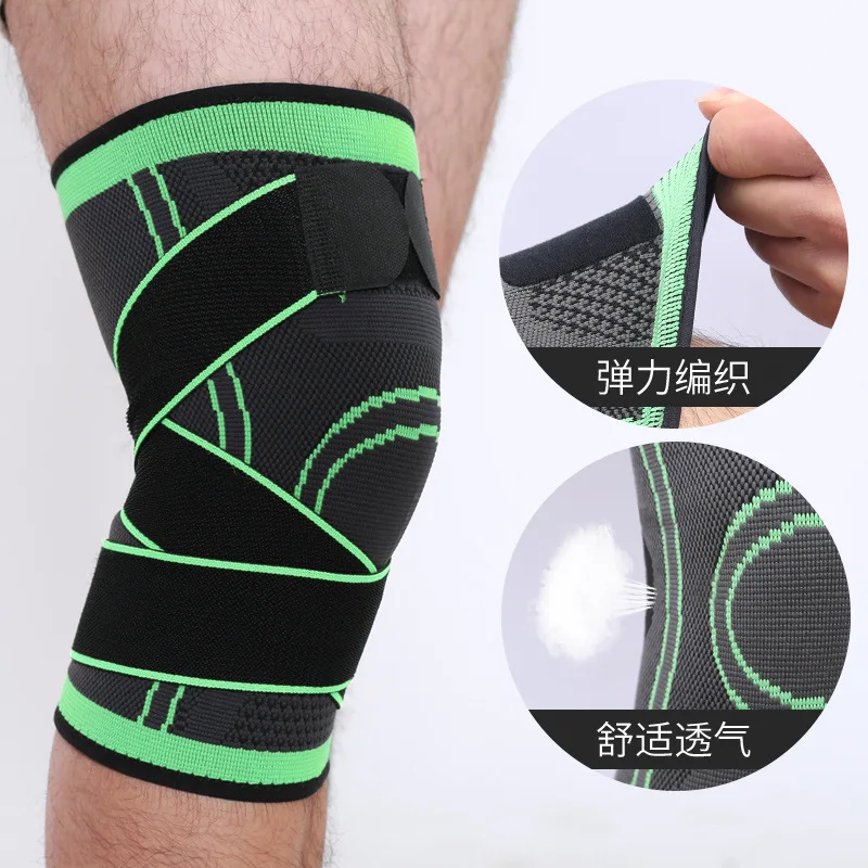 1 piece Men Women Knee Support Compression Sleeves Joint Pain Arthritis Relief Running Fitness Elastic Wrap Brace Knee Pads