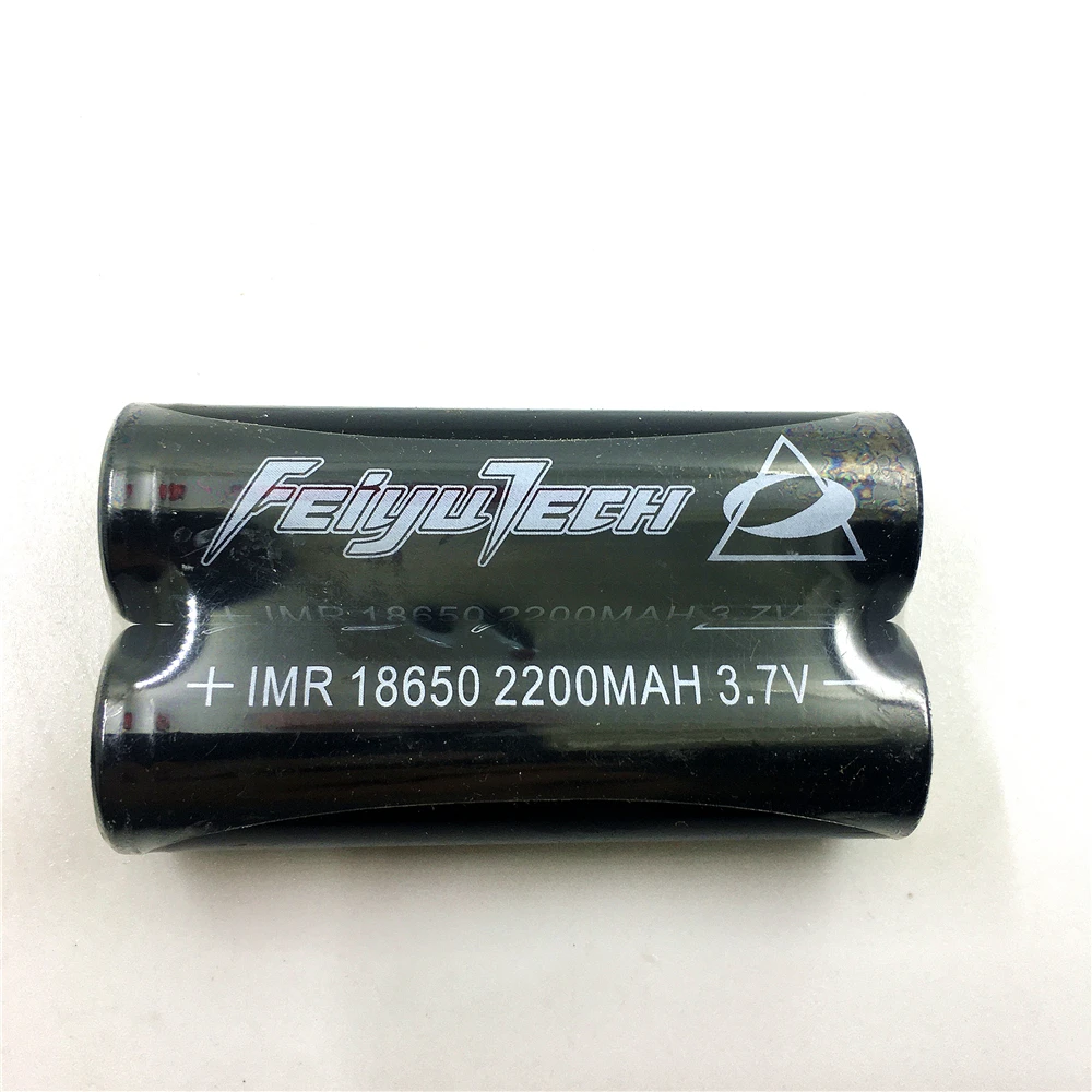 2 шт./лот 18650 2200 мА · ч литий-полимерный аккумулятор для подвесов Feiyutech AK2000 и AK4000 AK |