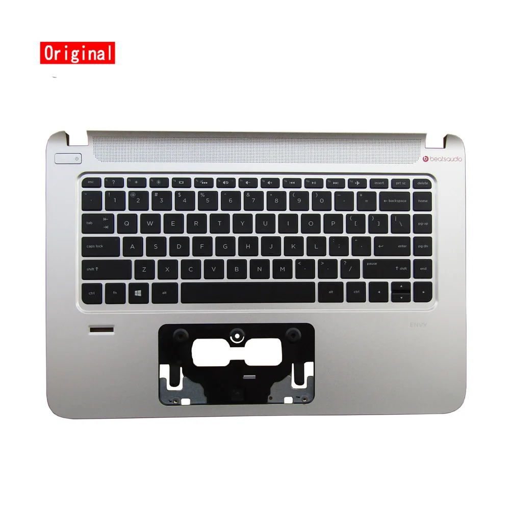Новый оригинал для HP ENVY 14 U серии Palmrest W/US KB & Backlight 786464 001 792117 EBY31001010|Клавиатуры