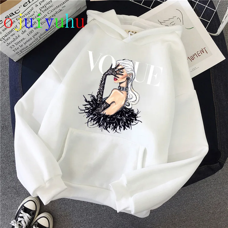 Fashion Streetwear Hoodie for Women Fashion Print Winter Sweatshirt Oversized Sweetshirt Harajuku Vintage Unisex Mens Hoodies