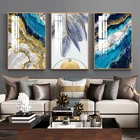 Светильник класса люкс плакат Гостиная украшения Диван Фон Кирпичная стена Комбинации современный минималистский Триптих живопись