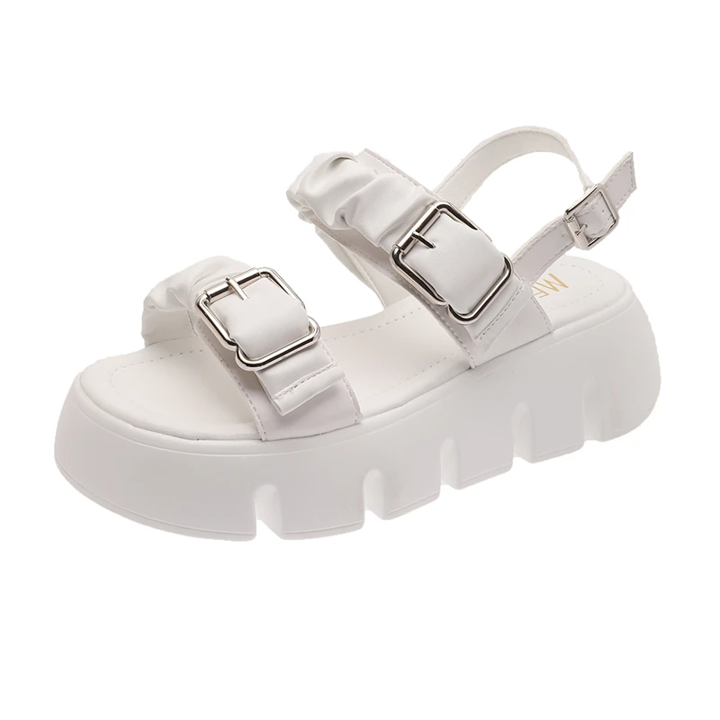

Platform Sandals Women Casual Buckle Sandals Women Shoes Summer Beach Outdoor Open Toe Thick Sole Sandals Zapatos Mujer