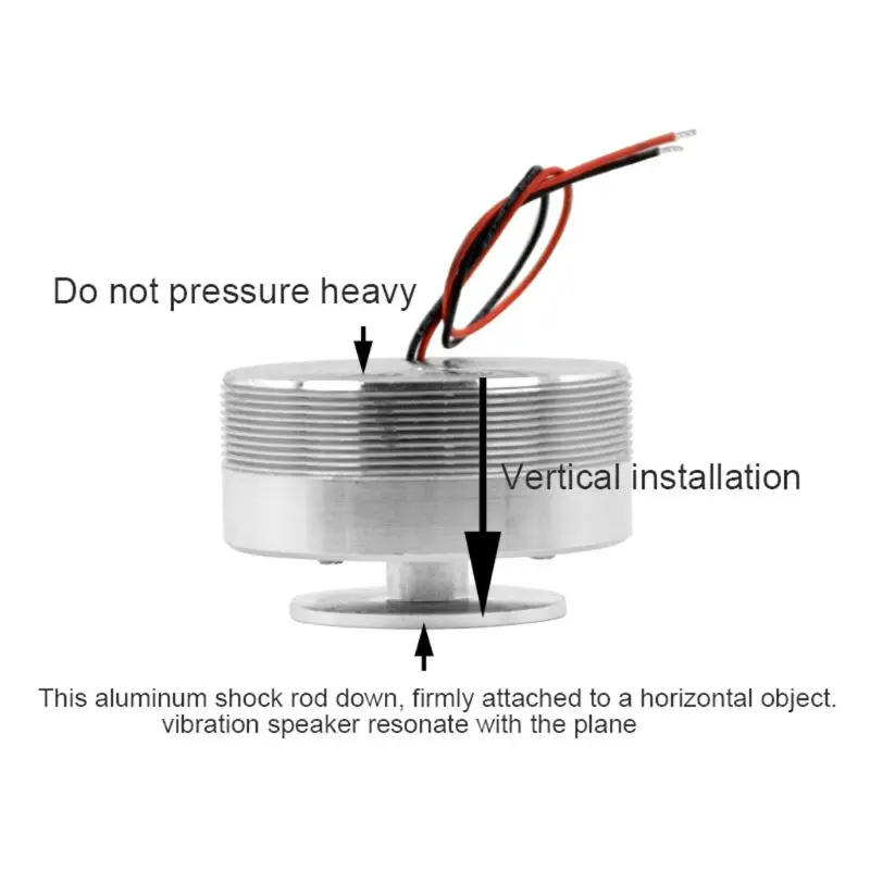 Аудиоколонка 20 Вт 4 Ом 8 44 мм Полнодиапазонный Вибрационный динамик s громкий