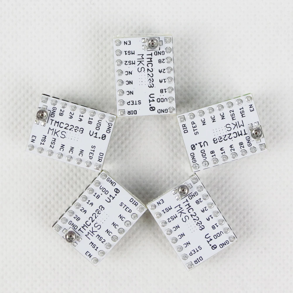 Независимый двойной экструдер 3D принтер с датчиком наполнения TMC 2209 шаговый