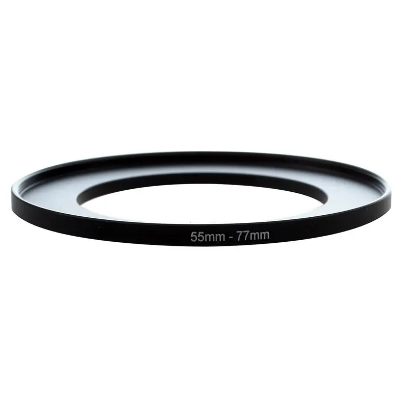 

Metal 55mm-77mm Camera Step Up Filter Ring Adapter 55-77