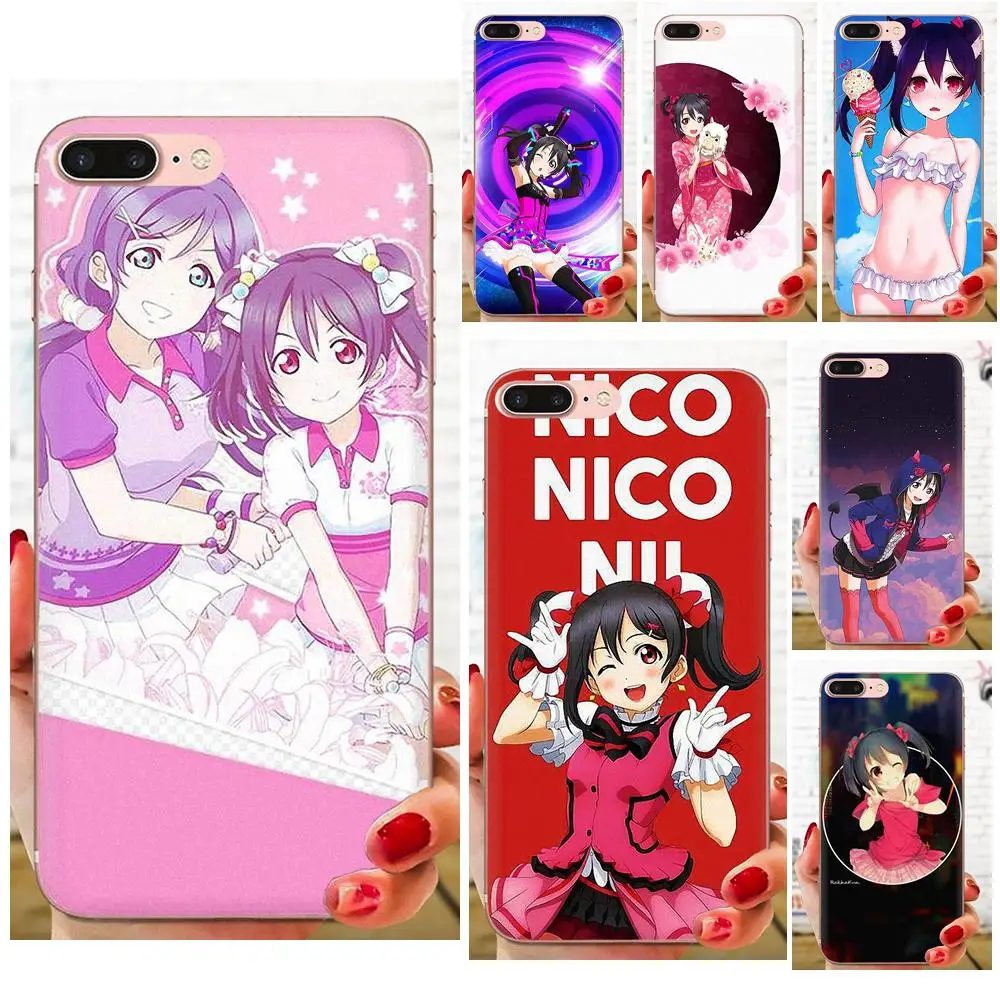 Мягкие чехлы из ТПУ для iPhone SE2020 11 Plus Pro X XS Max XR 8 7 6S SE 4S 5 5C 5S Nico Yazawa - купить по