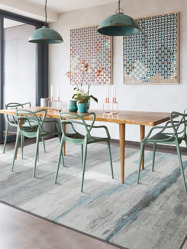 値段 北欧カーペットリビングルームモダンなシンプルな敷物高級アメリカンスタイルのカーペットの寝室のベッドサイド毛布床マット厚い研究敷物