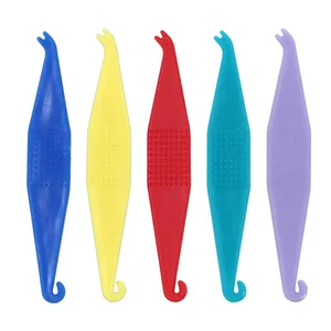 10 шт.пакет, стоматологический эластичный крючок для размещения, одноразовый пластиковый резиновый крючок, ортодонтический эластичный держатель для стоматологической клиники