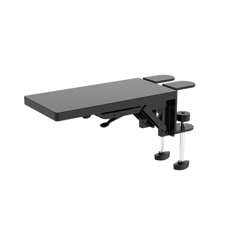 

B2EF Stable Ergonomic Design Armrest Pad for Elbow, Computer Adjustable Arm Rest for Desk, Collapsible Armrest Support