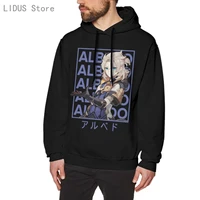 genshin impact game albedo retro hoodie sweatshirts harajuku creativity streetwear hoodies