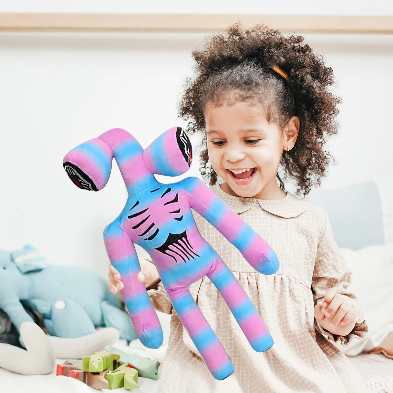 Siren Head Zombie Skeleton Man Police Dei Plush Toy Doll Children's Day Birthday Gift Package Factory Wholesale | Игрушки и хобби