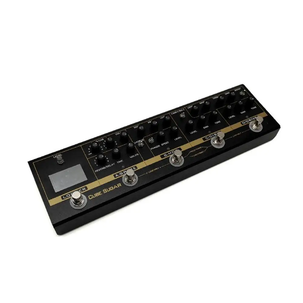 mounchain elektrische gitarre monoblock bequem schwarz qualität mehrere wirkung effektor professionelle musical zubehör free global shipping