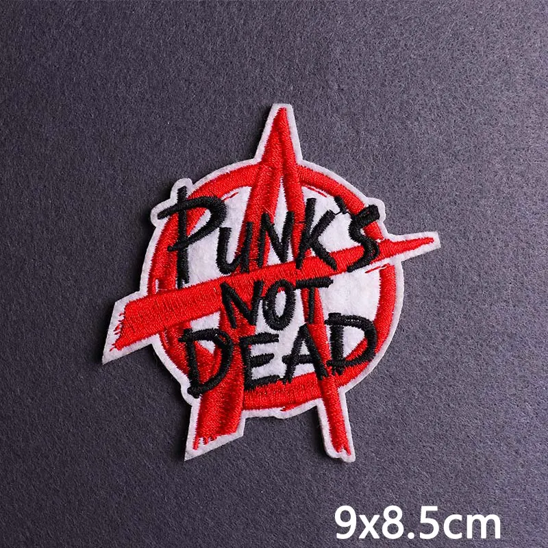 Нашивки в готическом стиле с вышивкой Чумного доктора нашивки хиппи черепом