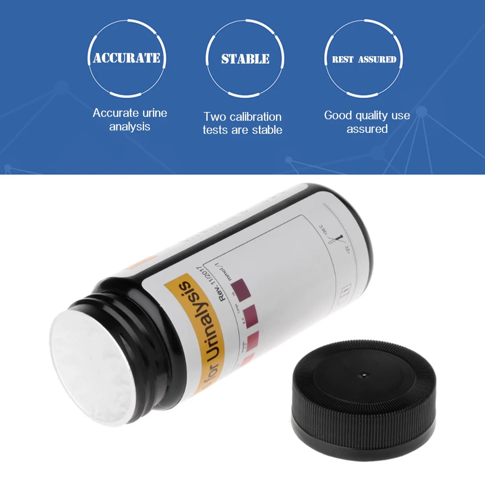 Полоски кетоновые домашние для мочевого тестирования 50/100 шт.|Измерители pH| |