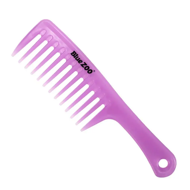 Женская Большая широкая зубная щетка для распутывания волос карамельный цвет