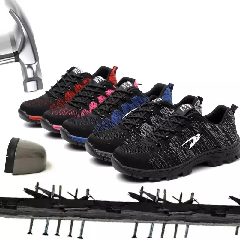 XZMDH/уличные мужские и женские защитные ботинки Мужская дышащая обувь со стальным