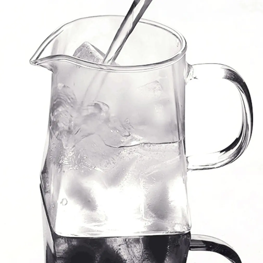 350 мл Прозрачный боросиликатный стеклянный чайник Элегантная стеклянная чайная