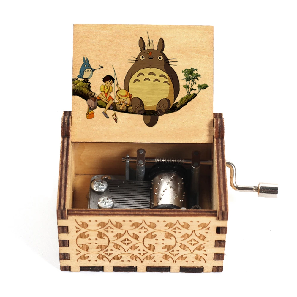 Музыкальная шкатулка Totoro Королева парка Юрского периода деревянная музыкальная