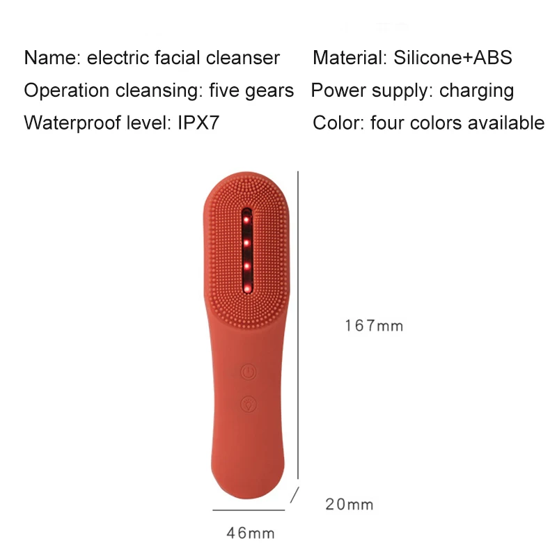 

1Pc Photon Rejuvenation Face Washing Device Cleans Pores And Blackheads Pore Cleaner Facial Massager Beauty Skin Care Tool