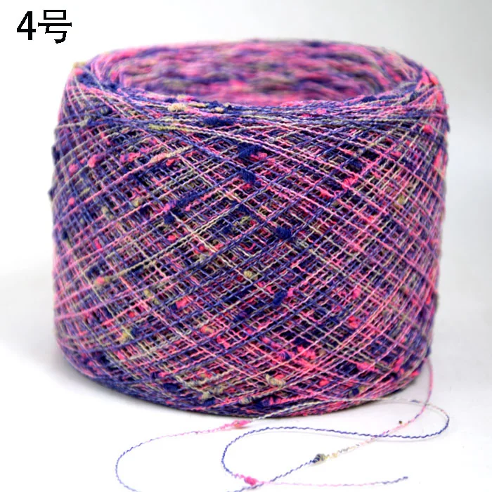 100 г горошек kyrie пряжа из хлопка и льна окрашенная ручная вязка крючком для