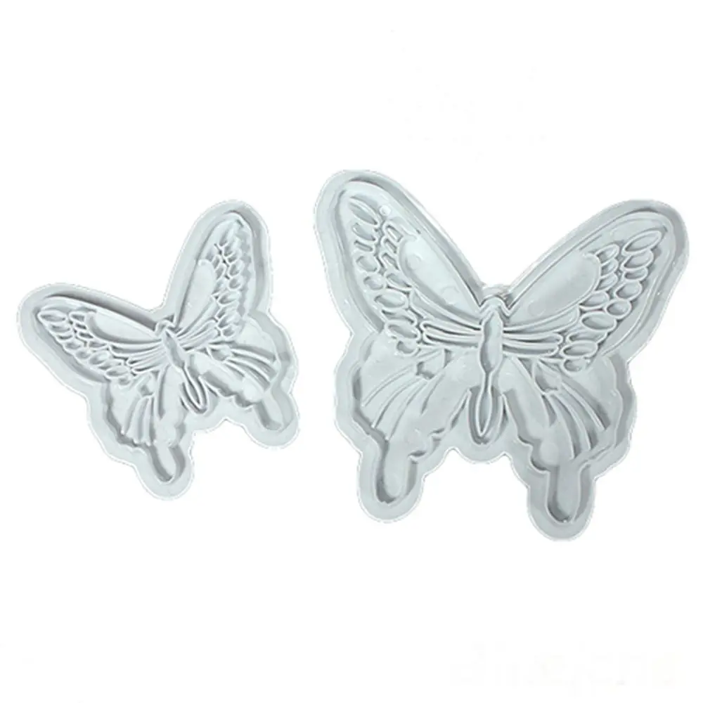 2 шт./компл. бабочка цветок сделай сам помадка торт бисквит резак печенье форма