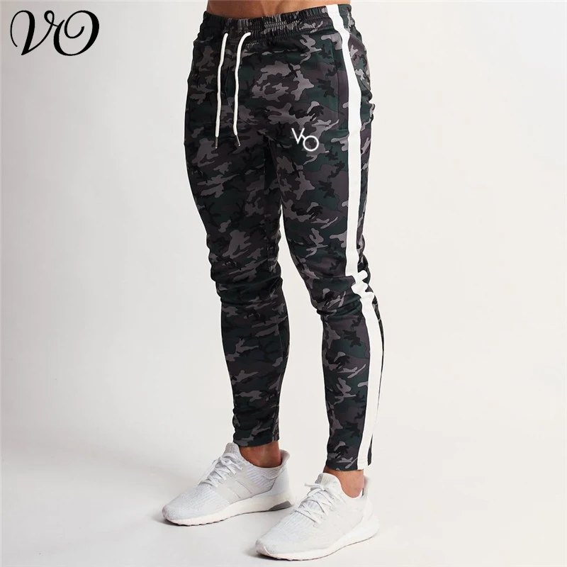 

Новинка, осенняя Повседневная Уличная одежда, модная мужская одежда, быстросохнущие спортивные камуфляжные тренировочные штаны для спортз...