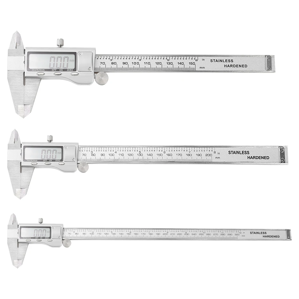 Электронный цифровой штангенциркуль с нониусом из нержавеющей диафрагма